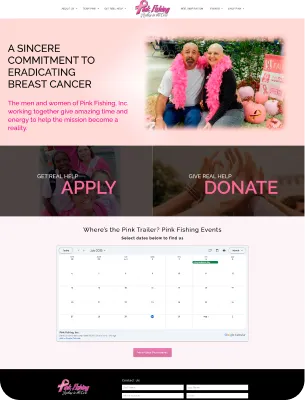 Web development project portfolio piece